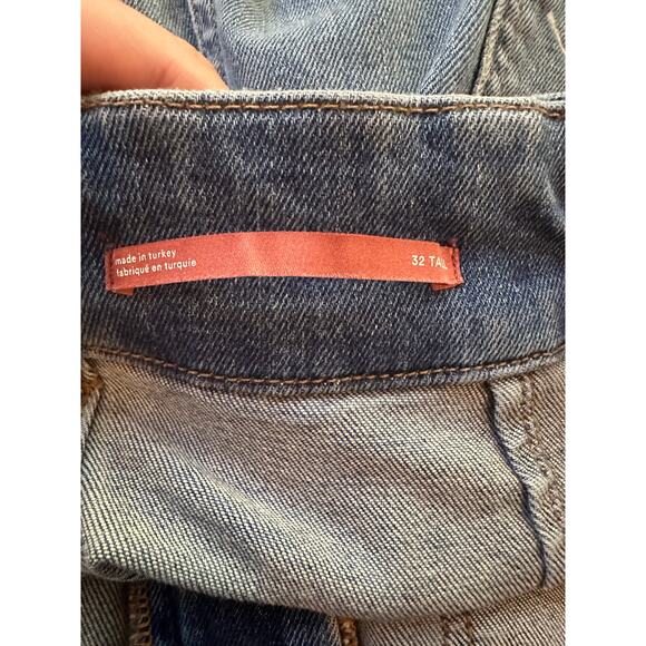 Pilcro for Anthropologie Skipper Jeans Medium Wash Size 32/14 Tall - Picture 8 of 10